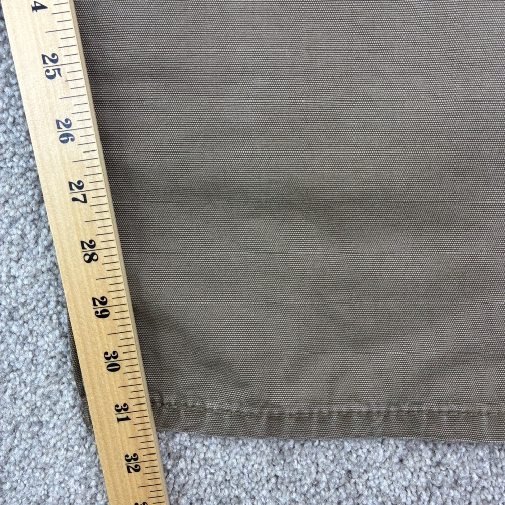 Levis 514 Straight Fit Pants Mens 38x32 Brown Canvas Workwear Cotton Jeans - Picture 9 of 12